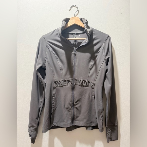 Apana Jackets & Blazers - Apana Women's Charcoal Utility Jacket